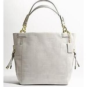 COACH 14503 PEYTON EMBOSSED EXOTICS TOTE--S$458 (500